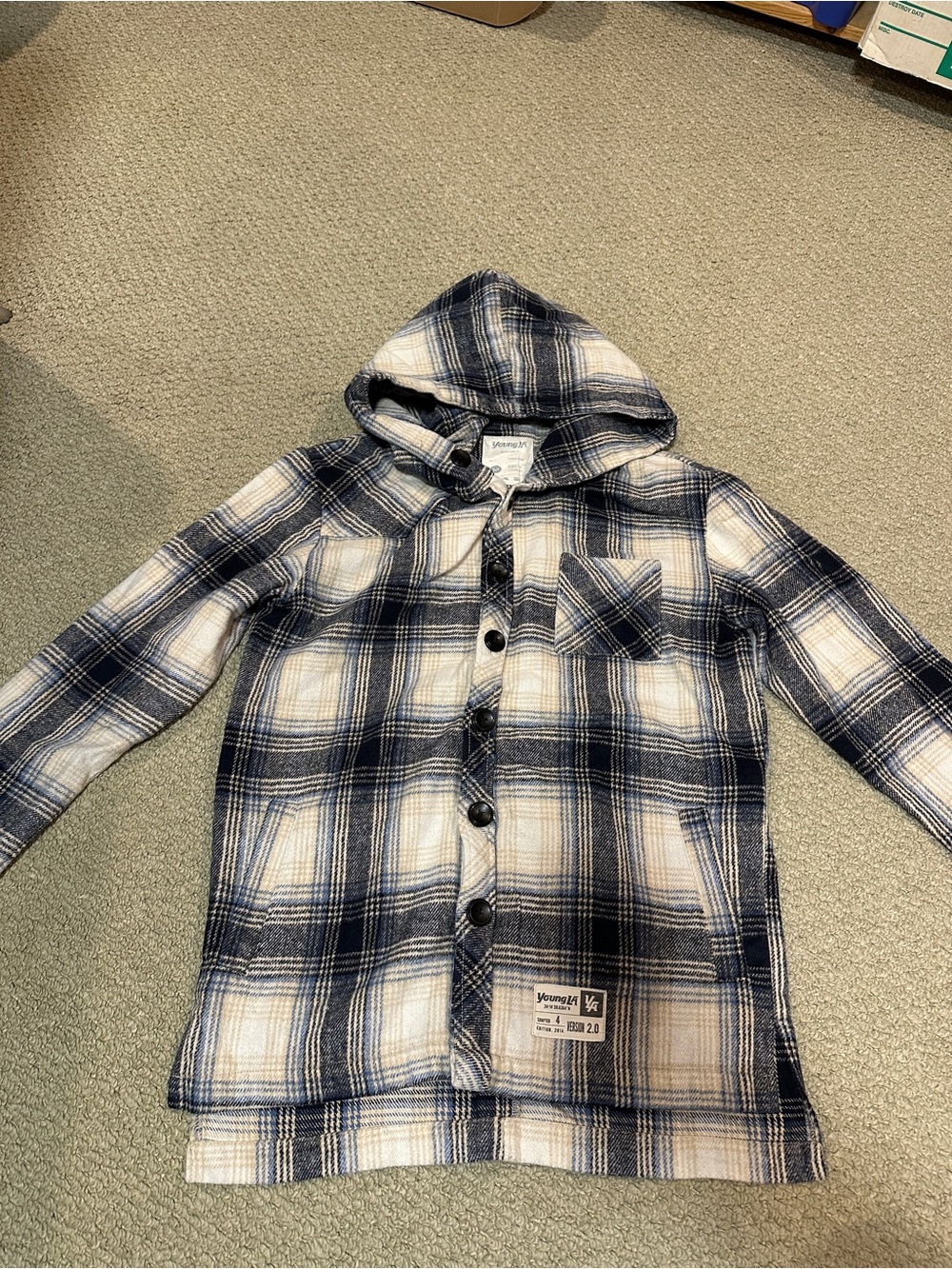 YoungLA Hooded Flannel